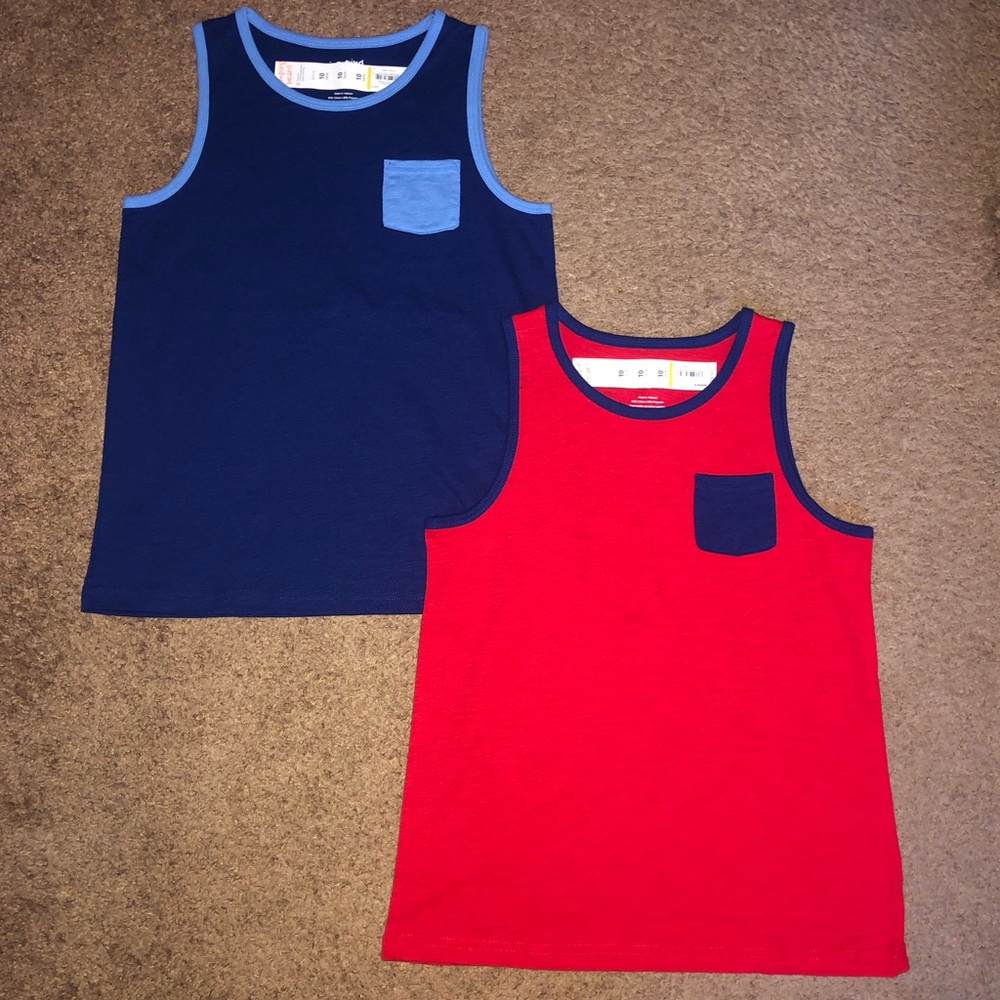 Jumping Beans Tank Tops, Size 10, New With Tags